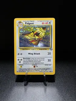 Pokemon TCG Pidgeot Jungle Holo Card 8/64 Unlimited Rare - Image 1