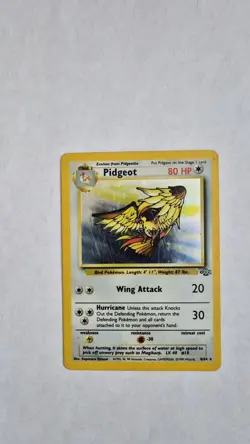 Pokemon TCG Pidgeot Jungle 8/64 Holo Unlimited Holo Rare - Image 1