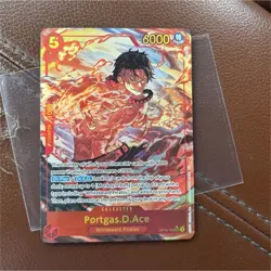 Portgas.D.Ace OP16-118 SEC ALTERNATE ART OP16 The Time of Battle - Image 1