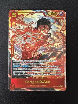 Portgas.D.Ace (118) (Alternate Art) OP16-118 The Time of Battle Foil SEC - Image 1