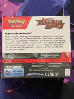 Pokemon TCG Destined Rivals Full Booster Box 36 Packs, English, NEW SEALED - Image 2