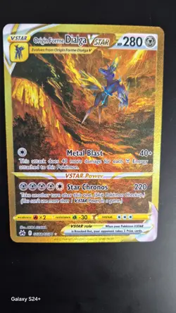 Origin Forme Dialga VSTAR (Secret) Gg68/Gg70 Crown Zenith: Galarian Gallery Holo - Image 1