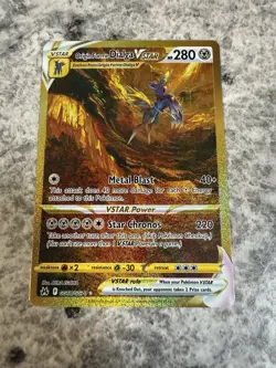 Origin Forme Dialga VSTAR GG68/GG70 SWSH: Crown Zenith: Galarian Gallery Holo - Image 1