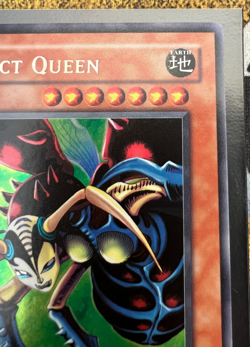 Yugioh Insect Queen CT1-EN005 Secret Rare - Super MISPRINT NM - Image 4