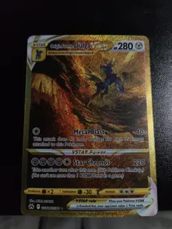 Origin Forme Dialga VSTAR (Secret) GG68/GG70 SWSH Crown Zenith Galarian Gallery - Image 1