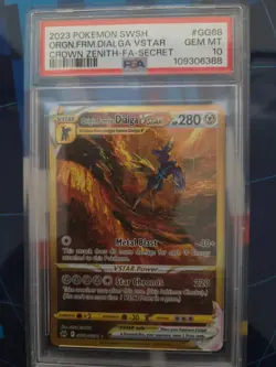 Origin Forme Dialga VSTAR (Secret) GG68/GG70 Crown Zenith: Galarian Gallery Holo - Image 1