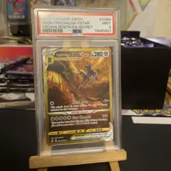 Origin Forme Dialga VStar GG68/GG70 Galarian Gallery Alt Art Crown Zenith PSA 9 - Image 1