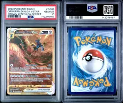 Origin Forme Dialga VSTAR Crown Zenith Galarian Gallery Holo PSA 10 GG68/GG70 - Image 3