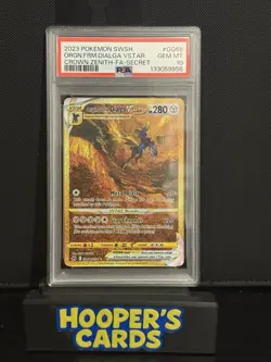 PSA 10 Origin Forme Dialga VSTAR Gg68/Gg70 Crown Zenith Galarian Gallery - Image 1