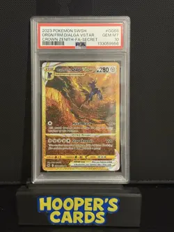 PSA 10 Origin Forme Dialga VSTAR Gg68/Gg70 Crown Zenith Galarian Gallery - Image 2