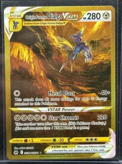 Origin Forme Dialga VSTAR (Secret) GG68/GG70 Crown Zenith Galarian Gallery (1B) - Image 1