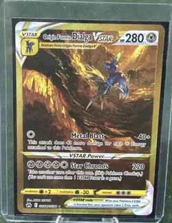Origin Forme Dialga VSTAR Secret GG68/GG70 Pokemon Crown Zenith Galarian Gallery - Image 1