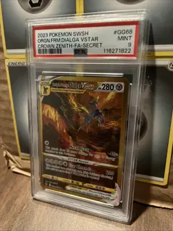 Origin Forme Dialga VSTAR (Secret) GG68/GG70 Crown Zenith: Galarian Gallery Holo - Image 1