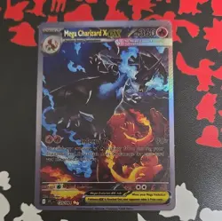 Mega Charizard EX 125/094 Evolutions Secret Rare Full Art Holo English 360HP - Image 1