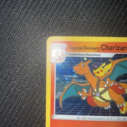 Special Delivery Charizard SWSH075 SWSH: Sword & Shield Promo Cards Holo LP - Image 3