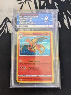 Special Delivery Charizard Swsh075 Swsh: Sword & Shield Promo Cards Holo ACE 9 - Image 1