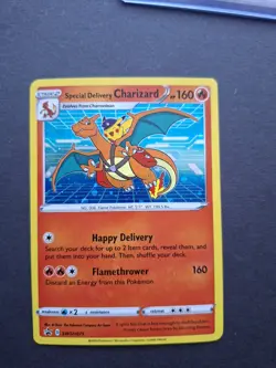 Special Delivery Charizard Swsh075 Swsh: Sword & Shield Promo Cards Holo vg/ex - Image 2