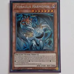 Konami Yu-Gi-Oh! Fydraulis Harmonia BLZD-EN024 1st Ed Secret Rare Foil - Image 1