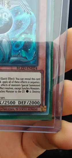 Yu-Gi-Oh! BLZD-EN024 - Fydraulis Harmonia - 1st edition - Secret Rare - Image 3