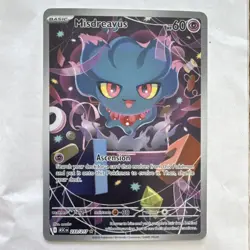 The Pokemon Company Pokemon TCG Misdreavus 233/217 Rare Holo ENG HP 60 - Image 1