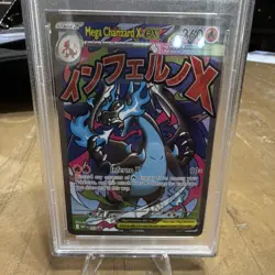 The Pokemon Company Pokemon TCG Mega Charizard X ex 023 Me Promo Holo EN PSA 10 - Image 3