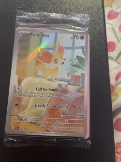 SEALED Fennekin 080 | Pokemon Center Stamped | Chaos Rising Promo | English TCG - Image 1
