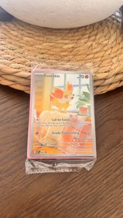 SEALED Fennekin 080 | Pokemon Center Stamped | Chaos Rising Promo | English TCG - Image 1