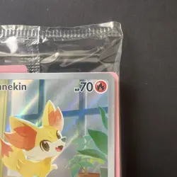 SEALED Fennekin 080 | Pokemon Center Stamped | Chaos Rising Promo | English TCG - Image 3