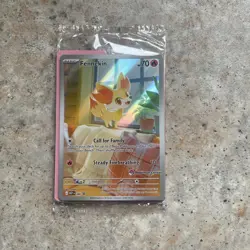 SEALED Fennekin 080 | Pokemon Center Stamped | Chaos Rising Promo | English TCG - Image 1