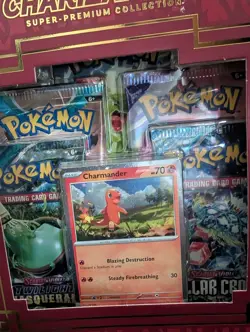 Pokemon TCG: Charizard EX Super Premium Collection New Factory Sealed Box - Image 3