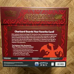 Pokemon TCG Charizard ex Super-Premium Collection Box English Promo 2024 - Image 3
