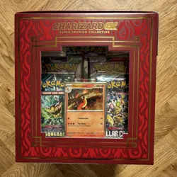 Pokemon TCG Charizard ex Super-Premium Collection Box English Promo 2024 - Image 4