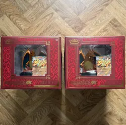 Pokemon TCG Charizard ex Super-Premium Collection Box Lot of 2 English Promo - Image 1