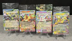 Umbreon Sylveon Flareon Jolteon ex Prismatic Evolutions Sealed Promo Bundle - Image 1