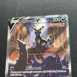 Umbreon V 189/203 Alternate Full Art Rare Pokemon Card from Evolving Skies NM+ - Image 4