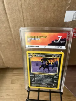 Pokemon Neo Discovery Umbreon Card 32/75 Rare 2001 WOTC ACE 7 NM - Image 2
