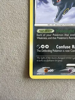 Pokemon Umbreon Non-Holo Rare Card 32/100 Majestic Dawn - Image 5