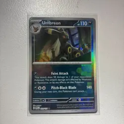 Umbreon (Master Ball) - 059/131 - Pokemon Prismatic Evolutions Rare NM - Image 1