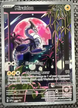 Miraidon - 013 (Pokemon Center Exclusive) 013 Sv: Scarlet & Violet Promo... - Image 1