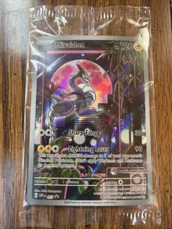 Miraidon Pokemon Scarlet & Violet Pokemon Center Promo #013 Sealed - Image 1