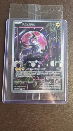 Pokemon SVP 013 Miraidon TCG Scarlet Violet Black Star Promo Pokemon Center - Image 1