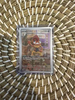 Scrafty 139/086 SV: White Flare - Pokemon Card - NM - Image 1