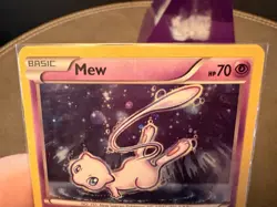 Mew XY192 Holo Ultra Rare Black Star Promo NM-/LP+ Pokemon TCG - Image 2