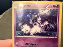 Mew XY192 Holo Ultra Rare Black Star Promo NM-/LP+ Pokemon TCG - Image 3