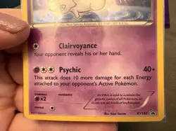 Mew XY192 Holo Ultra Rare Black Star Promo NM-/LP+ Pokemon TCG - Image 4