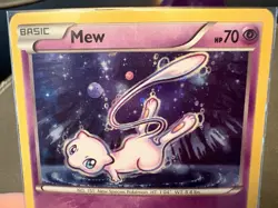 Mew XY192 Holo Ultra Rare Black Star Promo NM-/LP+ Pokemon TCG - Image 5