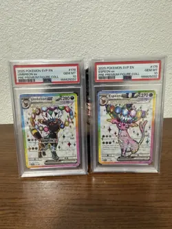 Psa 10 SEQUENTIAL Umbreon Ex Promo 176 And Espeon Ex Promo 175 set. - Image 1