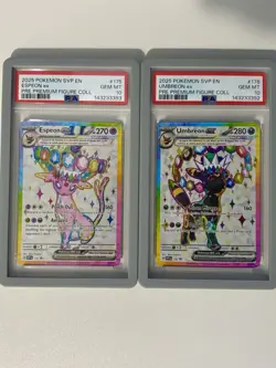 Umbreon Ex Promo 176 & Espeon Ex Promo 175 2 Sequential Sets + 2 Umbreons PSA 10 - Image 5