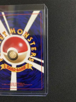 Japanese Pocket Monsters Pokemon Card Rocket No. 134 Dark Vaporeon Near Mint - Image 3