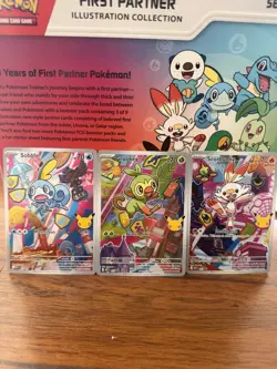 Pokemon TCG: First Partner Illustration Collection Series 2 - Galar GEN 8 set - Image 1